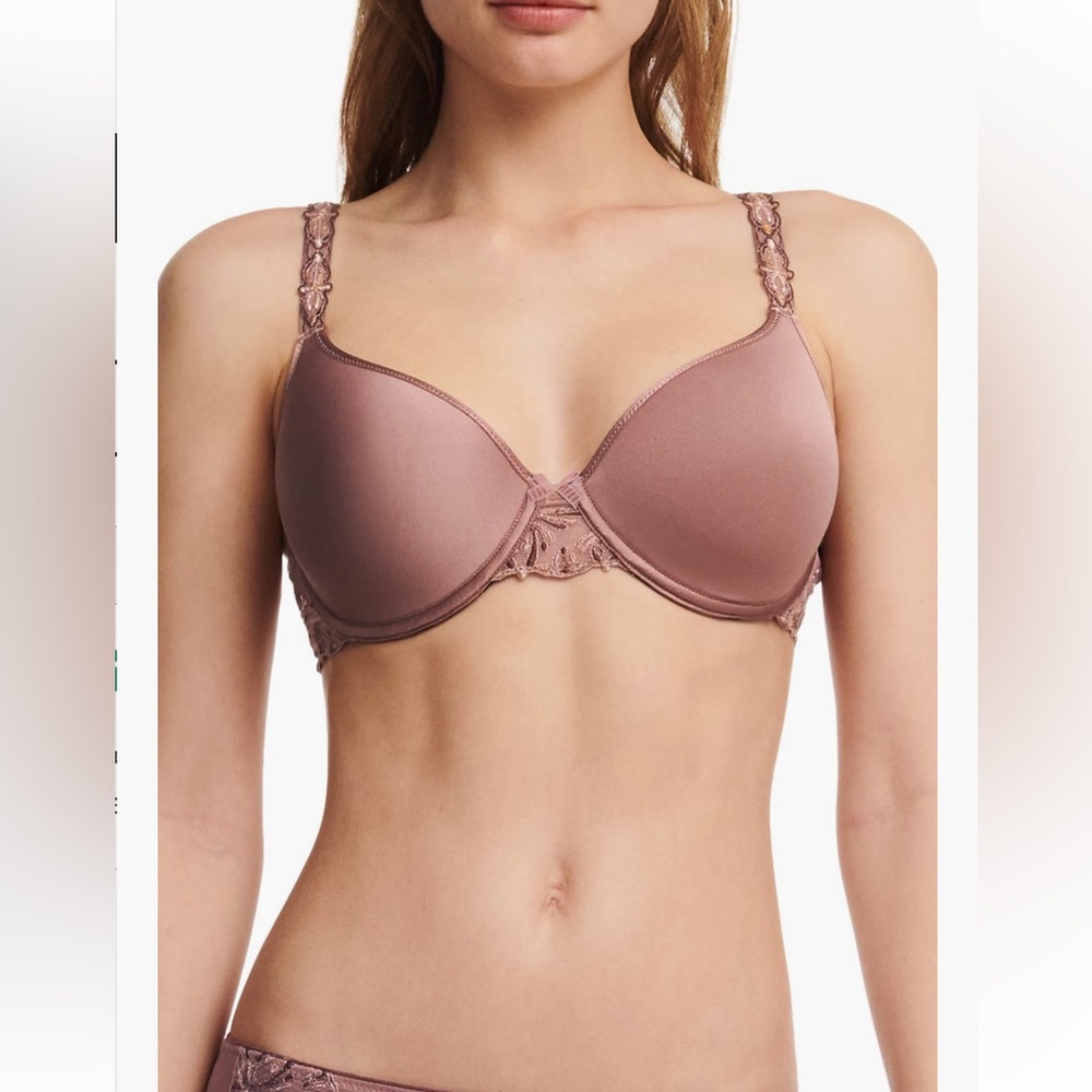 Chantelle Elysees Smooth Custom Fit Bra 34 G